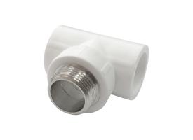 Тройник комбинированный переходной , наружная резьба 25*3/4*25